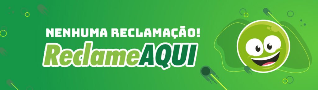 Logo reclame aqui e informação de que não há inclusão de ProogBOT reclame aqui